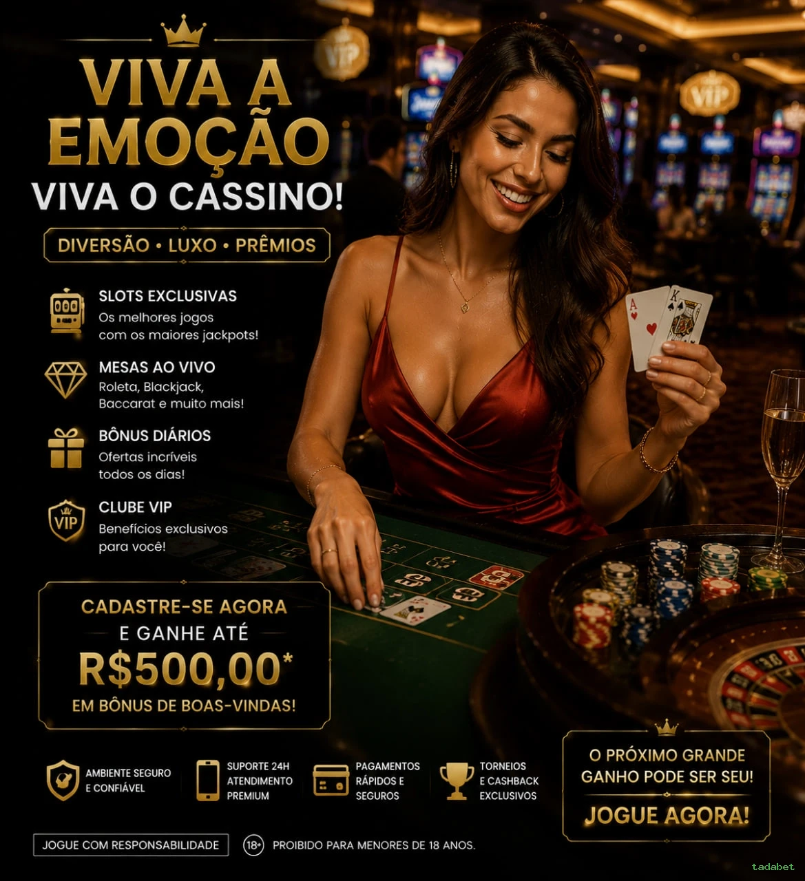 A Magia dos Caça-Níqueis no tadabet